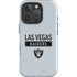 NFL Las Vegas Raiders Silver Performance Series iPhone 16 Pro Impact Case